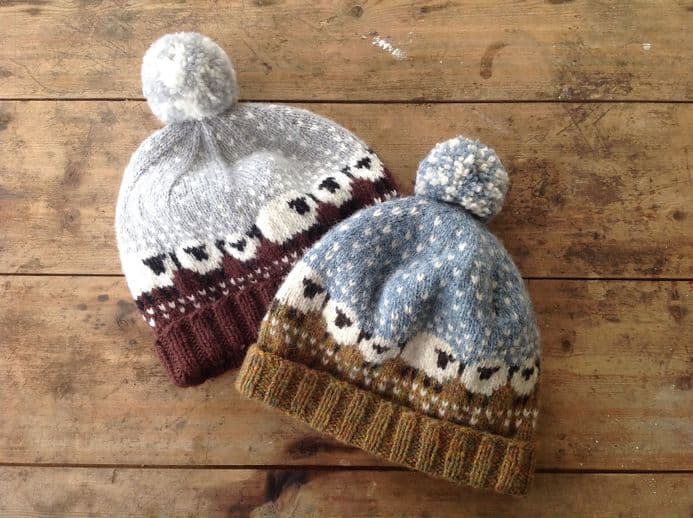 Baa-ble Hat - Shetland Wool Week 2015 - Donna Smith