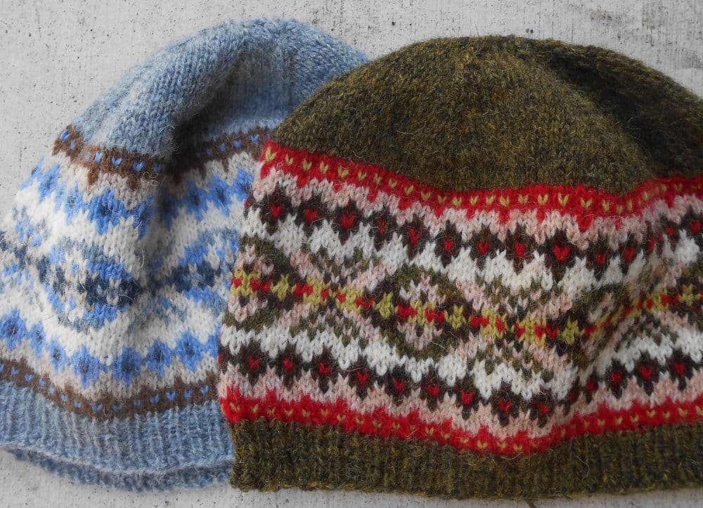 Beginners Fair Isle Cap Janine Bajus Feral Knitter