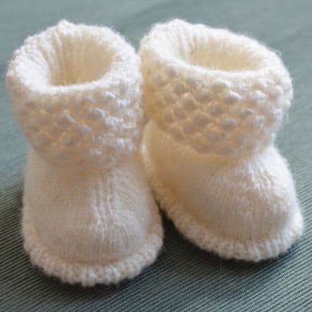 Cauliflower Booties - Tina Vejlø Andersen - Kastaniestrik