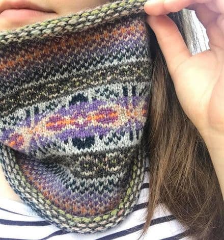 Curled Cowl in Billister Lights - Terri Malcolmson (Terri Laura)