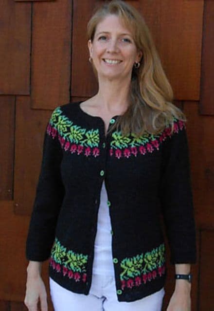 Dicentra Cardigan - Janine Bajus