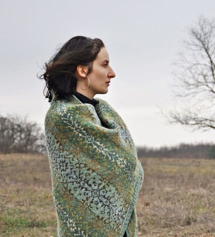 Grassland Triangle Shawl - Marion Schlenzka