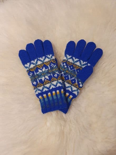 Harriet's Full Finger Conversion for Harriet's Fingerless Gloves - Shetland MRI Scanner Appeal