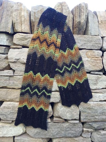 Landscape Lace Scarf - Wilma Malcolmson