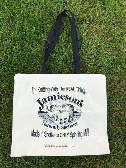 Large Canvas Shopper with logo