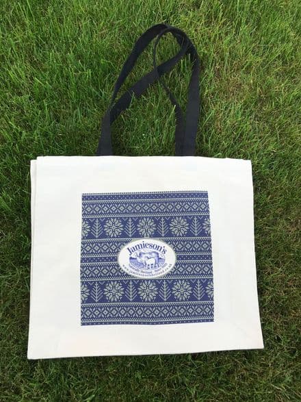 Large Fair Isle Canvas Shopper