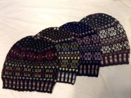 Merrie Dancers Toorie - Shetland Wool Week 2018 - Elizabeth Johnson Shetland Handspun