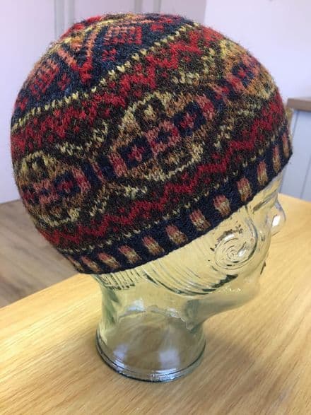 Russet Skull Cap - Wilma Malcolmson