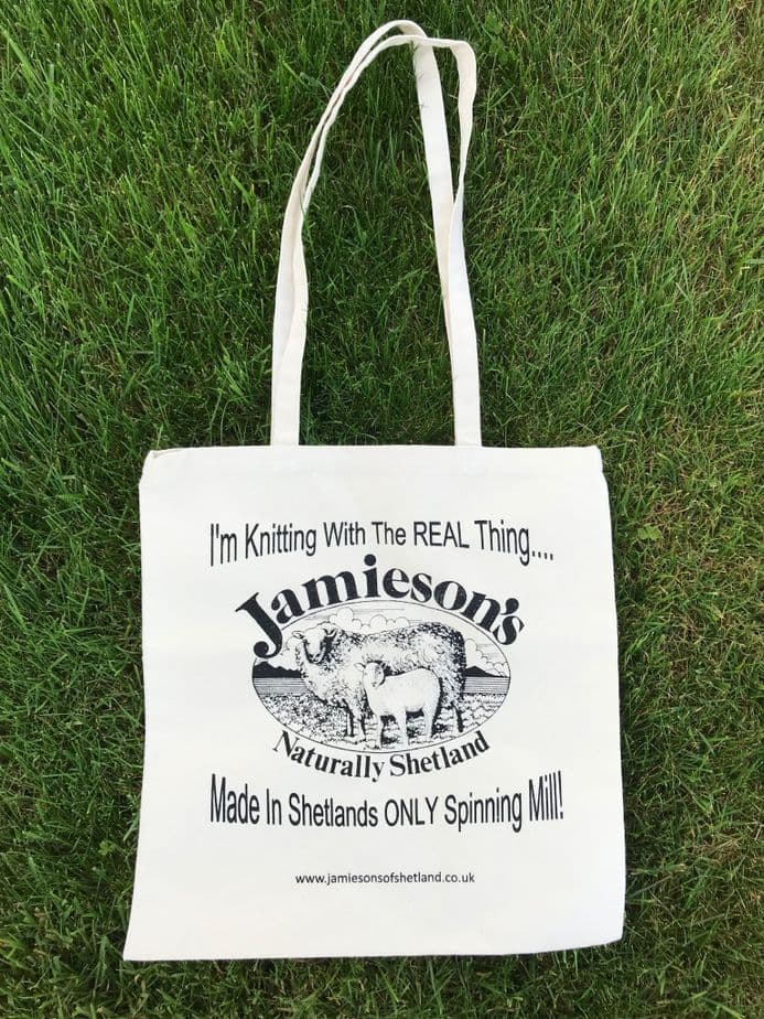 Small Canvas Shopper with Logo