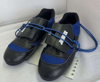 Janousek Shoes Mounted on Aluminium Footplate