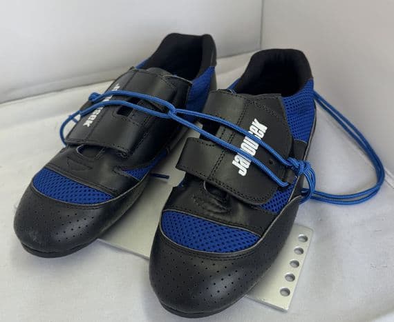 Janousek Shoes Mounted on Aluminium Footplate