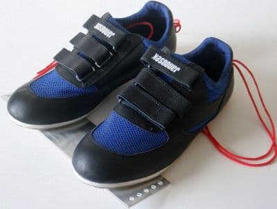 Janousek Shoes Mounted on Aluminium Footplate