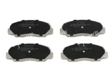 Daihatsu Fourtrak / Rocky 2.8D - F70/F75 (01/1984-04/1993) - Front Brake Pad Set - For Solid Discs
