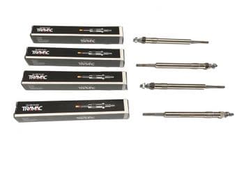 Ford Ranger 2.2 TDCi Pick Up TKE - T64 - 16V (01/2011+) - Engine Glow Plug / Heater Plug Set (4)