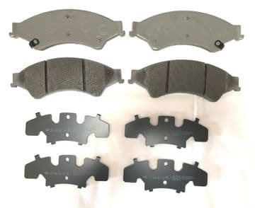 Ford Ranger 2.2 TDCi Pick Up TKE - T64 - 16V (01/2011+) - Front Brake Pad Set With Shims (4)
