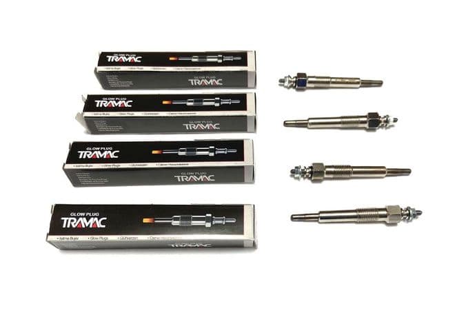 Ford Ranger 2.5TD Pick Up ER/EQ - ER24 - 12V (01/1999-10/2007) - Engine Glow / Heater Plug Set (4)