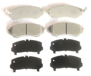 Ford Ranger 2.5TD Pick Up ER/EQ - ER24 - 12V (08/2002-10/2007) - Front Brake Pad Set With Shims (4)