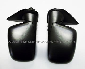 Isuzu D-Max / Rodeo 3.0TD Pick Up TFS77 (07/2003-08/2006) - Door Mirror Black Electric Pair (R/H/D)