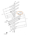 Isuzu Forward N62.150 - 3.0TD - 4JJ1TC - 6.2T (2009+) - Front Leaf Spring Rear Bush (2)