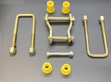 Isuzu Pick up 2.5 Twin Turbo Diesel TFS86TT (05/2012+) -  Rear Leaf Spring Fitting Kit (1 Side)