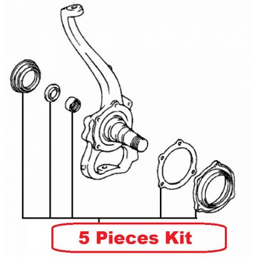 Lexus LX470 - 4.7 Petrol - 5 Door (08/2002-08/2007) - Front Axle Upright Knuckle Seal & Bearing Kit