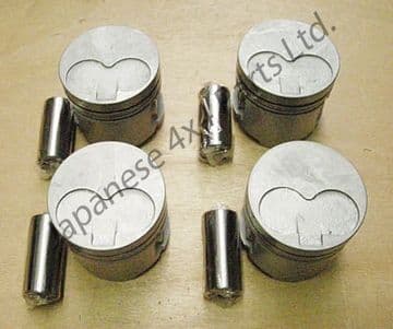 Mazda Pick Up 2.5TD - B2500 (12 Valve) (02/1999-12/2006) - Engine Piston + Pin Set (Std.)