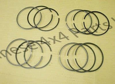 Mazda Pick Up 2.5TD - B2500 (12 Valve) (02/1999-12/2006) - Engine Piston Ring Set (Std.)