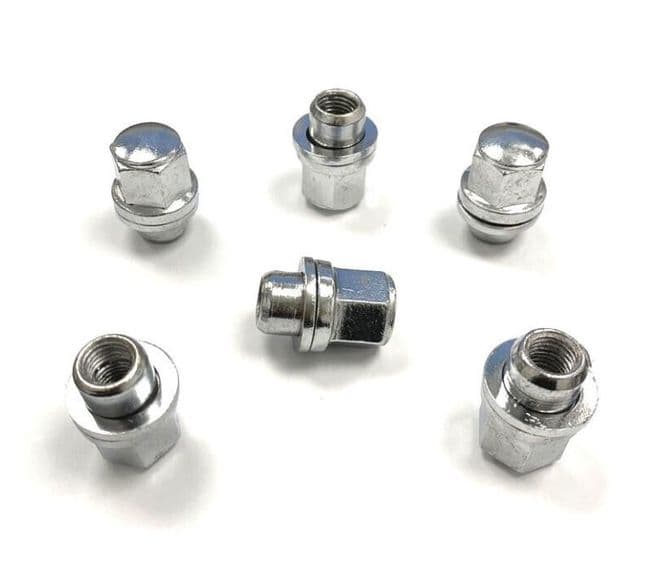 Mazda Pick Up 2.5TD - BT50 (16 Valve) (08/2006-06/2011) - Wheel Nut Set (6) Protruding Type