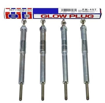 Mitsubishi Canter Fuso FE84D 4.9TD - 6C18 - 6.5T (2005-2011) - Glow Plug / Heater Plug Set (4) 23V