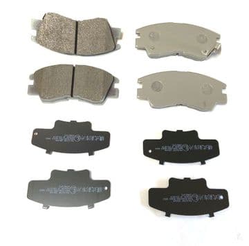 Mitsubishi Delica 2.5TD P25 Import (1988-1996)  -  Front Brake Pad Set With Shims (4)
