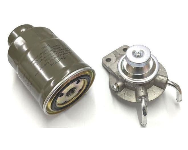 Mitsubishi Delica / Space Gear 2.8TD - PE8W (03/1994-08/2004) - Fuel Lift Primer Pump + Fuel Filter