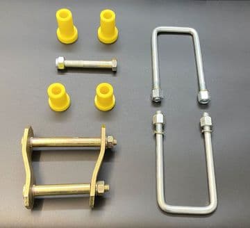 Mitsubishi L200 Pick Up 2.5DID - B40 - KB4T (12/2005-06/2016) - Rear Leaf Spring Fitting Kit