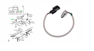 Mitsubishi L200 Pick Up 2.5DID - B40 - KB4T (12/2005+) - Transfer Box 2WD to 4WD Position Switch