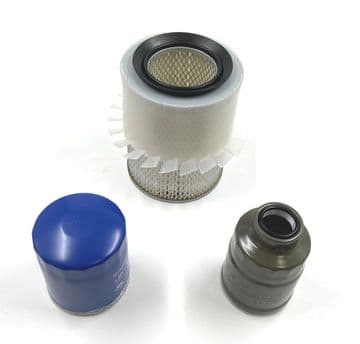 Mitsubishi L200 Pick Up 2.5TD K34 (1986-1996) - Engine Filter Kit (3 Pcs)