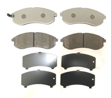 Mitsubishi L200 Pick Up 2.8TD K77 Import (06/2001-2007) - Front Brake Pad Set With Shims (4)
