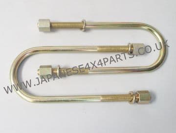 Mitsubishi L200 Pick Up 3.0P K76 (1996+) - Rear Suspension Leaf Spring U-Bolts with Nuts
