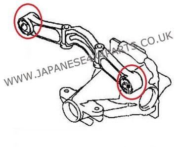 Mitsubishi Pajero/Shogun 3.2DID - V68/V78 (06/1999-08/2006) - Differential Diff Support Mount Bush