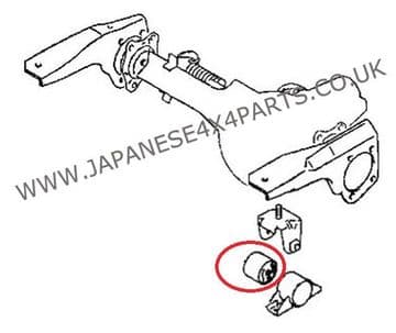 Mitsubishi Shogun Sport 2.5TD - K94 (08/1998-02/2009) - Differential Diff Mount Bush