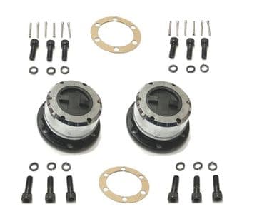 Mitsubishi Shogun Sport 3.0P V6 - 24V - K96 (08/1998-02/2009) - Free Wheel Locking Hub Pair (Manual)