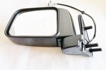 Nissan Navara D22 Pick Up 2.5TD / 2.5Di - 4WD (11/2001+) - Door Mirror Black Electric L/H