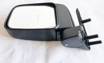 Nissan Navara D22 Pick Up 2.5TD / 2.5Di - 4WD (11/2001+) - Door Mirror Black Manual L/H