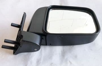 Nissan Navara D22 Pick Up 2.5TD / 2.5Di - 4WD (11/2001+) - Door Mirror Black Manual R/H