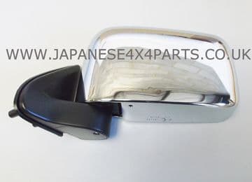 Nissan Navara D22 Pick Up 2.5TD / 2.5Di - 4WD (11/2001+) - Door Mirror Chrome Manual L/H
