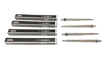 Nissan Navara D22 Pick Up 2.5TD / 2.5Di - 4WD (11/2001+) - Engine Glow Plug / Heater Plug Set (4)