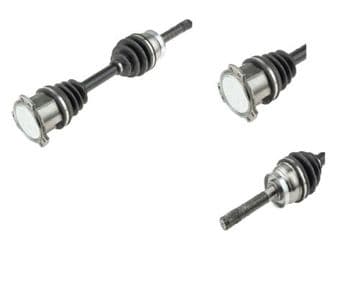 Nissan Navara D22 Pick Up 2.5TD / 2.5Di - 4WD (11/2001+) - Front Driveshaft Complete (L/R)