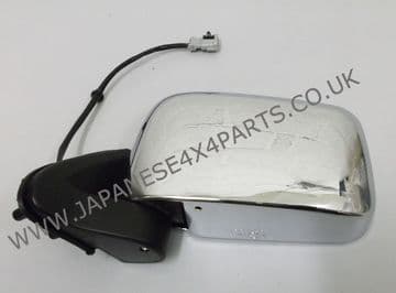 Nissan Navara D22 Pick Up 3.0TD ZD30 (1998+) - Door Mirror Chrome Electric L/H