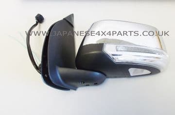 Nissan Navara D40 Pick Up 3.0DCi (2010+) Door Mirror Chrome Electric With Indicator Puddle Lamp L/H