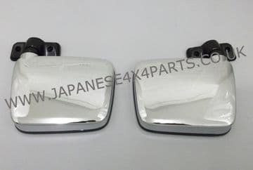 Nissan Patrol Y60 - 4.2Petrol - TB42 (10/1991+) - Door Mirror Chrome Manual Pair