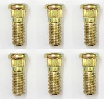 Nissan Pick Up D22 - 2.5TD - TD25 (1998-11/2001) -  Front Wheel Stud Set (6Pcs)