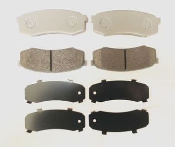 Toyota Land Cruiser 4.2TD - HDJ81 Import (1990-1998)   - Rear Brake Pad Set With Shims
